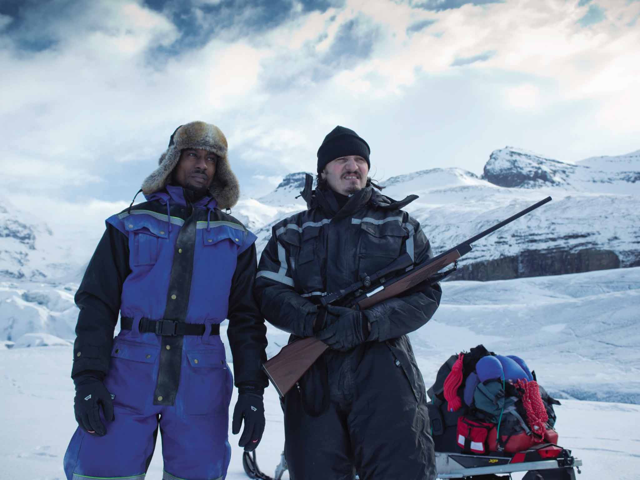 Frozen out: despite being filmed in Iceland, 'Fortitude' is set further north, in the Norwegian archipelago of Svalbard