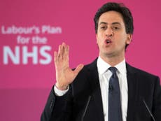 Ed Miliband promises 10,000 more British nurses