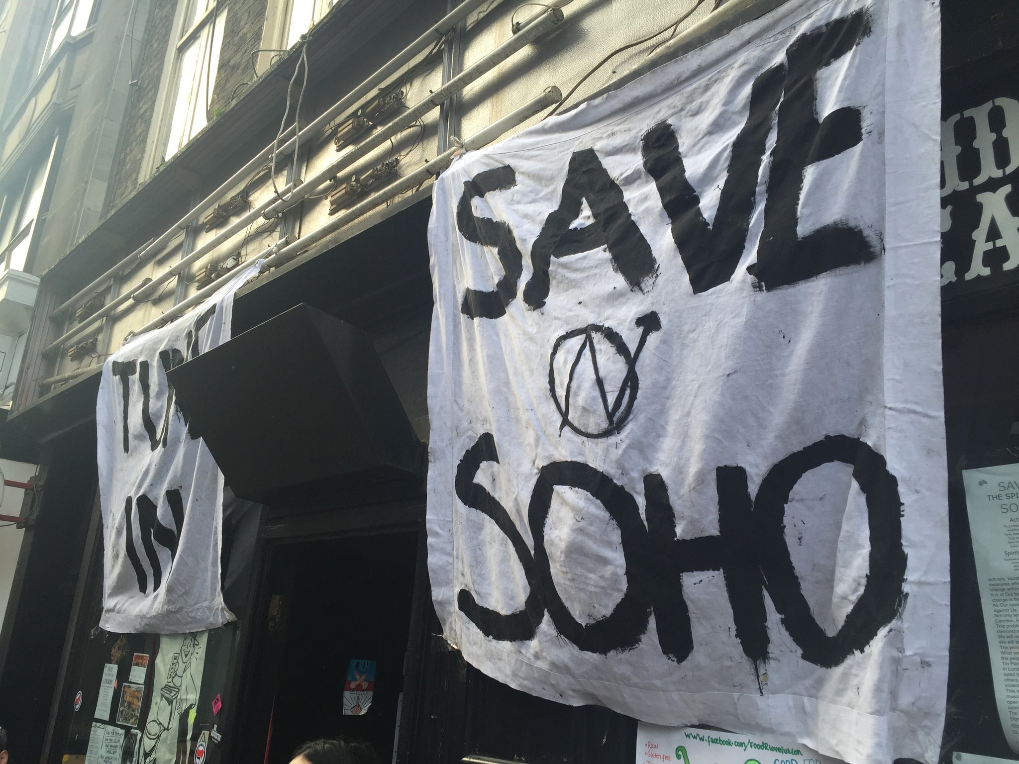 Squatters at 12 Bar are fighting demolition plans in court