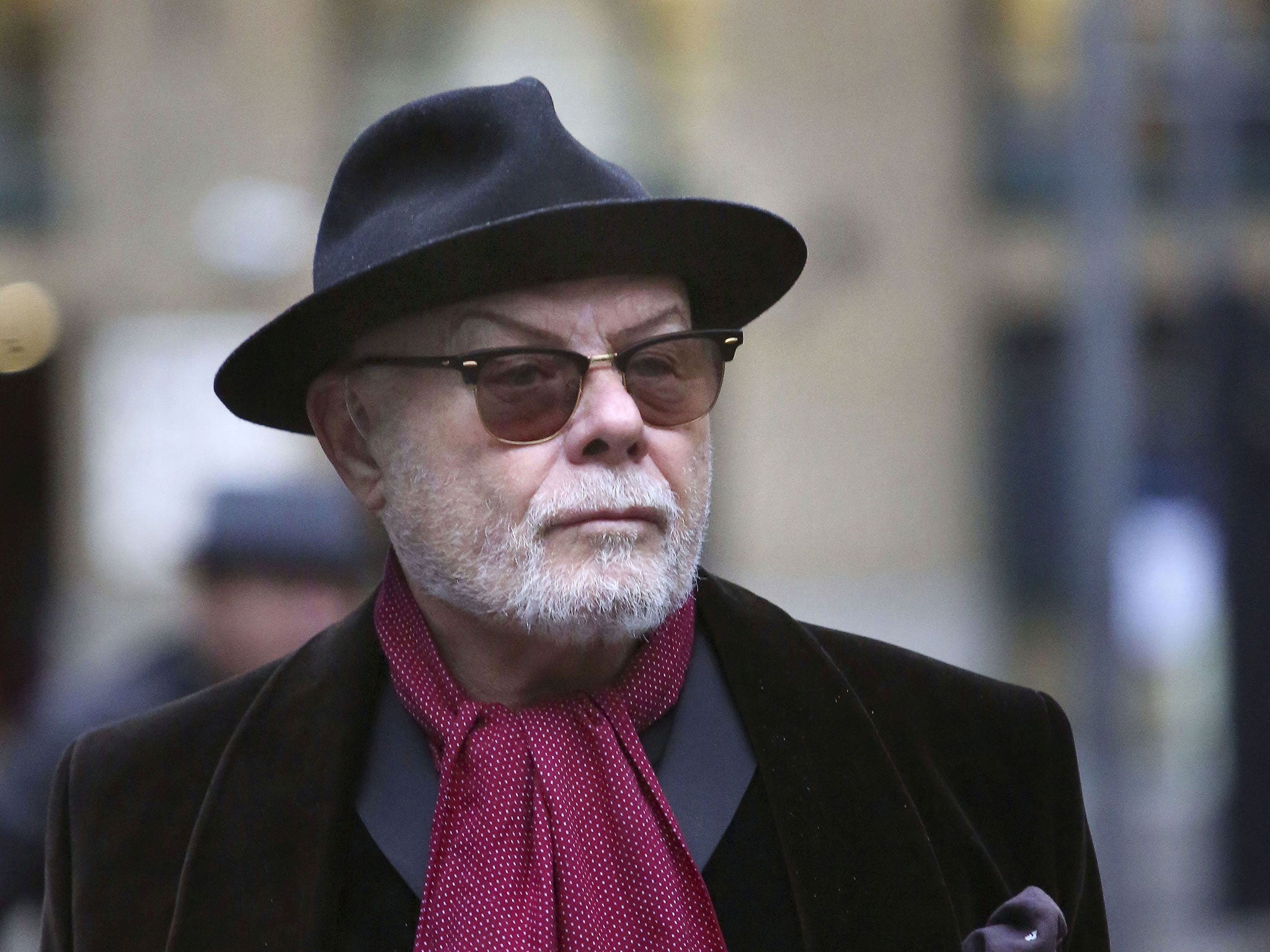 Former pop star Gary Glitter, real name Paul Gadd, arrives at Southwark Crown Court in London, 28 January, 2015