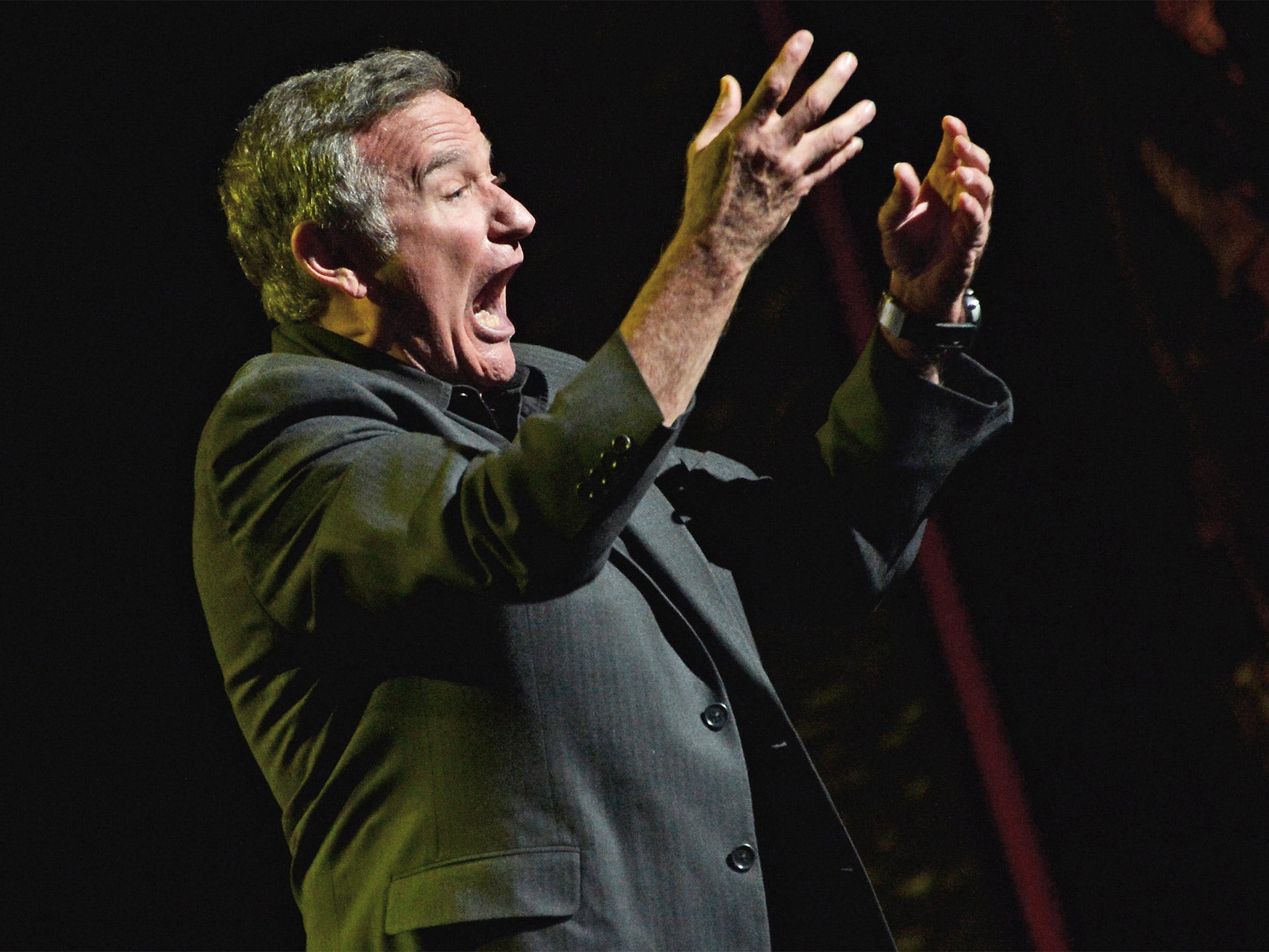 Robin Williams had a long battle with depression, eventually resulting in his suicide last August (Getty)