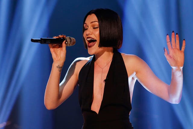Jessie J performed at the Brixton Academy in London last night
