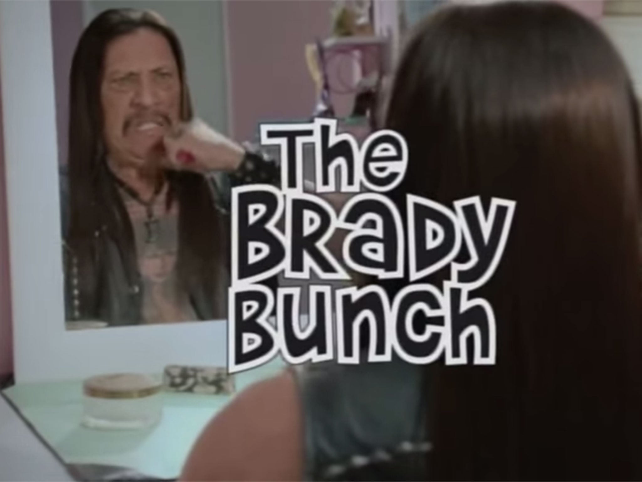 Danny Trejo in this year's 'Brady Bunch' themed Snickers advert