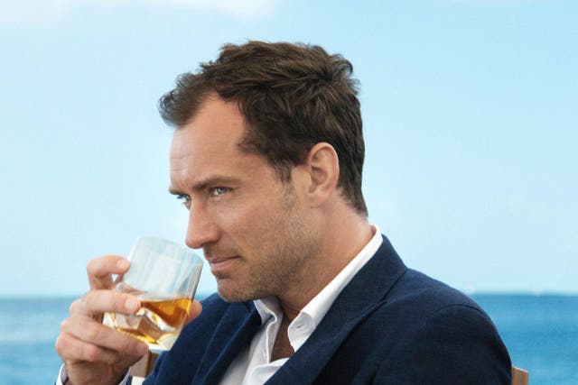 Jude Law fronted a campaign for Diageo's Johnnie Walker Blue Label scotch, one of the drinks that has fallen out of favour in Russia 