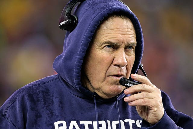 Head coach Bill Belichick of the New England Patriots 