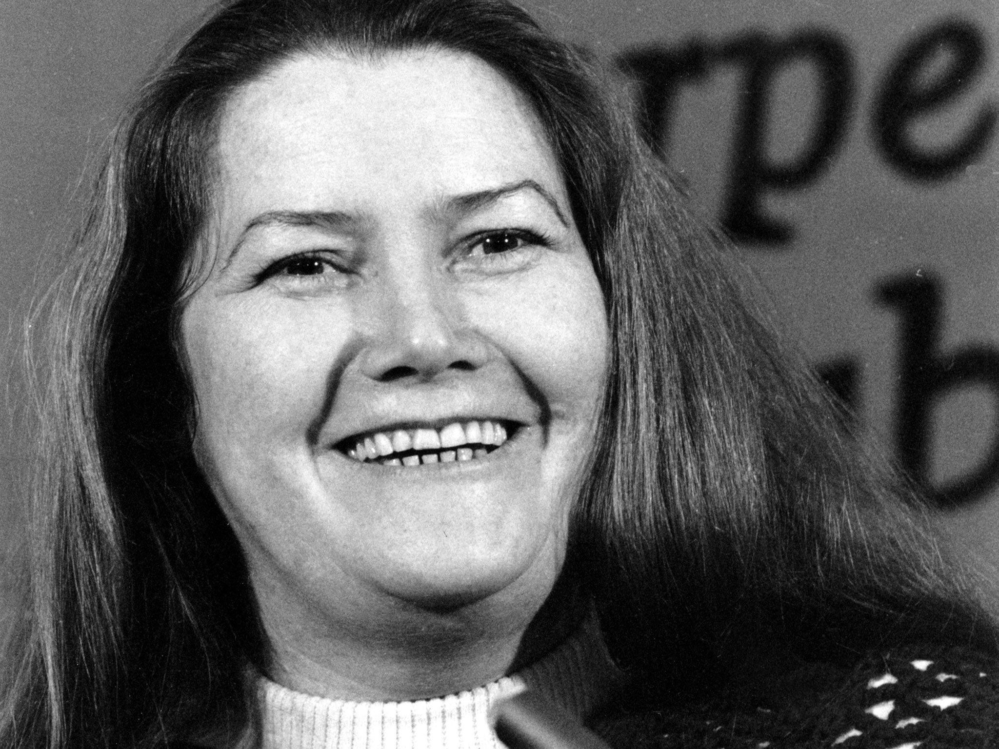 McCullough in 1977: she wrote more than 20 novels, the last coming in 2013