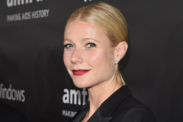 Gywneth Paltrow made the comments on her lifestyle website GOOP