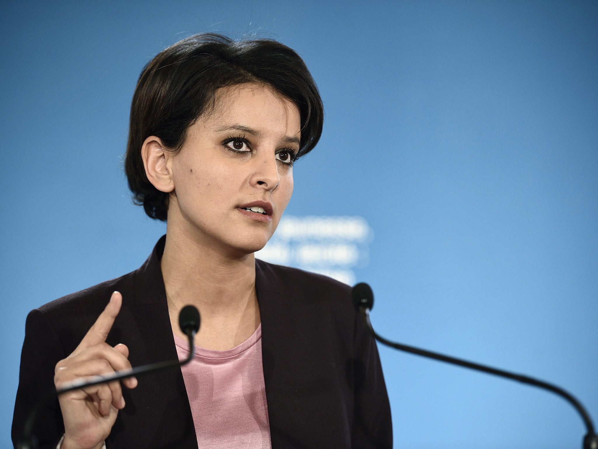 France's education minister Najat Vallaud-Belkacem said the boy’s school had reacted “entirely correctly”