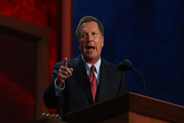 Mr Kasich is targeting $1.3 million worth of funding for women's services