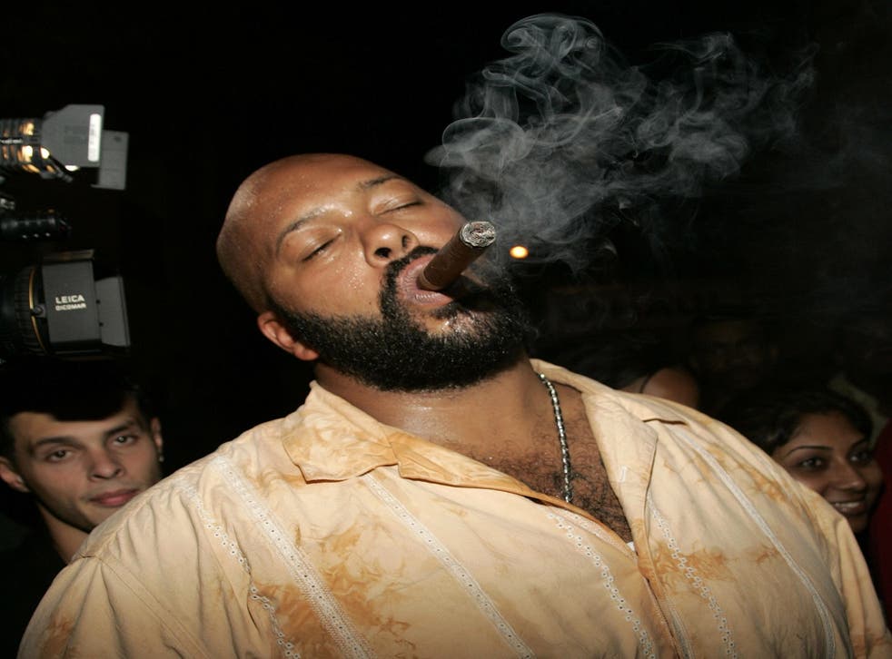 Suge Knight at a Paris Hilton record launch party in Miami in 2004