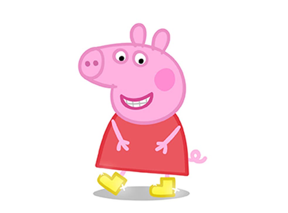 Peppa Pig with her golden boots. Entertainment One can surely afford to pay for them