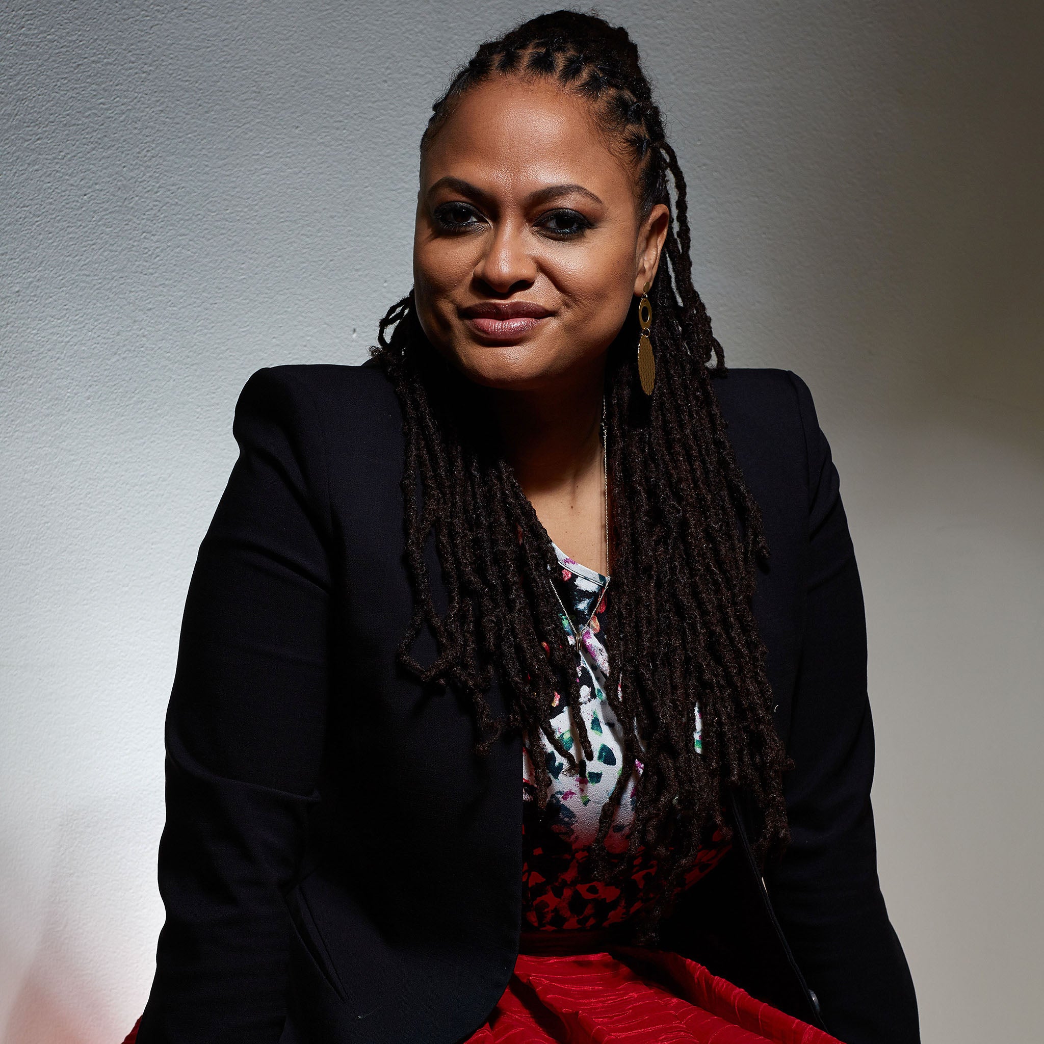 Director Ava DuVernay, whose feature film Selma is nominated in this year's academy awards, photographed at London's Corinthian Hotel.