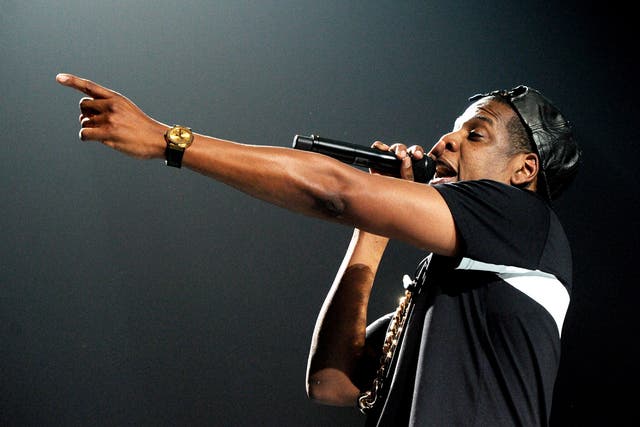 Jay Z performs at The Staples Center on 9 December, 2013, in Los Angeles, California