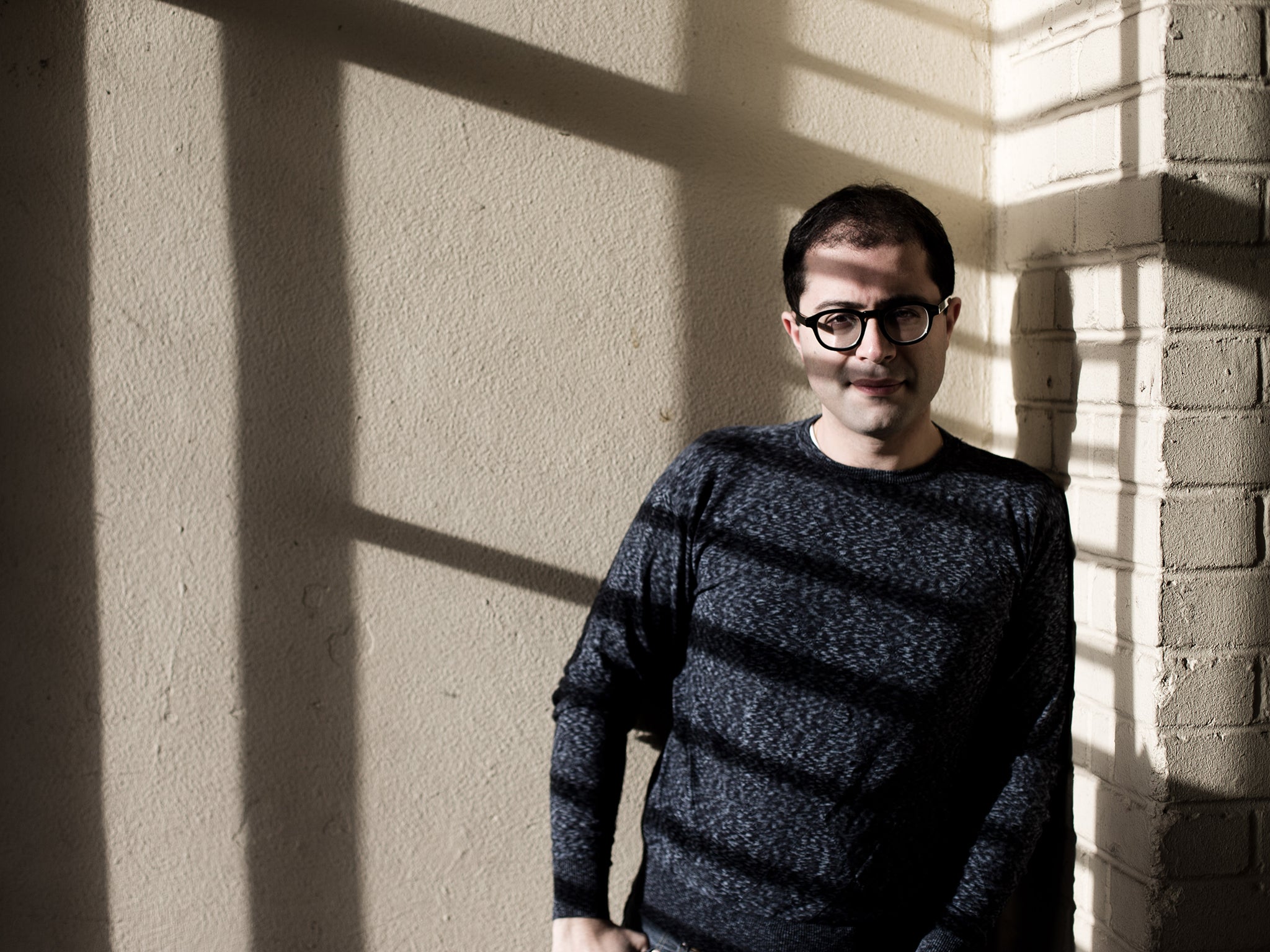 Mahan Esfahani, Iranian-American harpsichordist; he is the first harpsichordist named as a BBC Radio 3 New Generation Artist. As a concerto soloist and recitalist, he has gained an international reputation. Photographed in his studio near Stockwell.