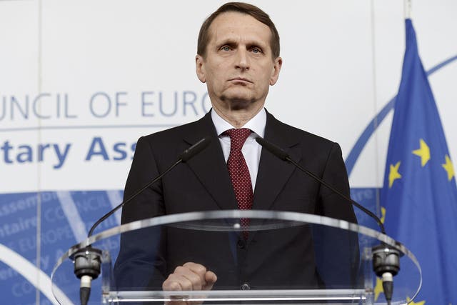 Sergey Naryshkin has asked the Duma's Committee on Foreign Affairs to look into condemning the 'annexation' of East Germany by West Germany in 1989