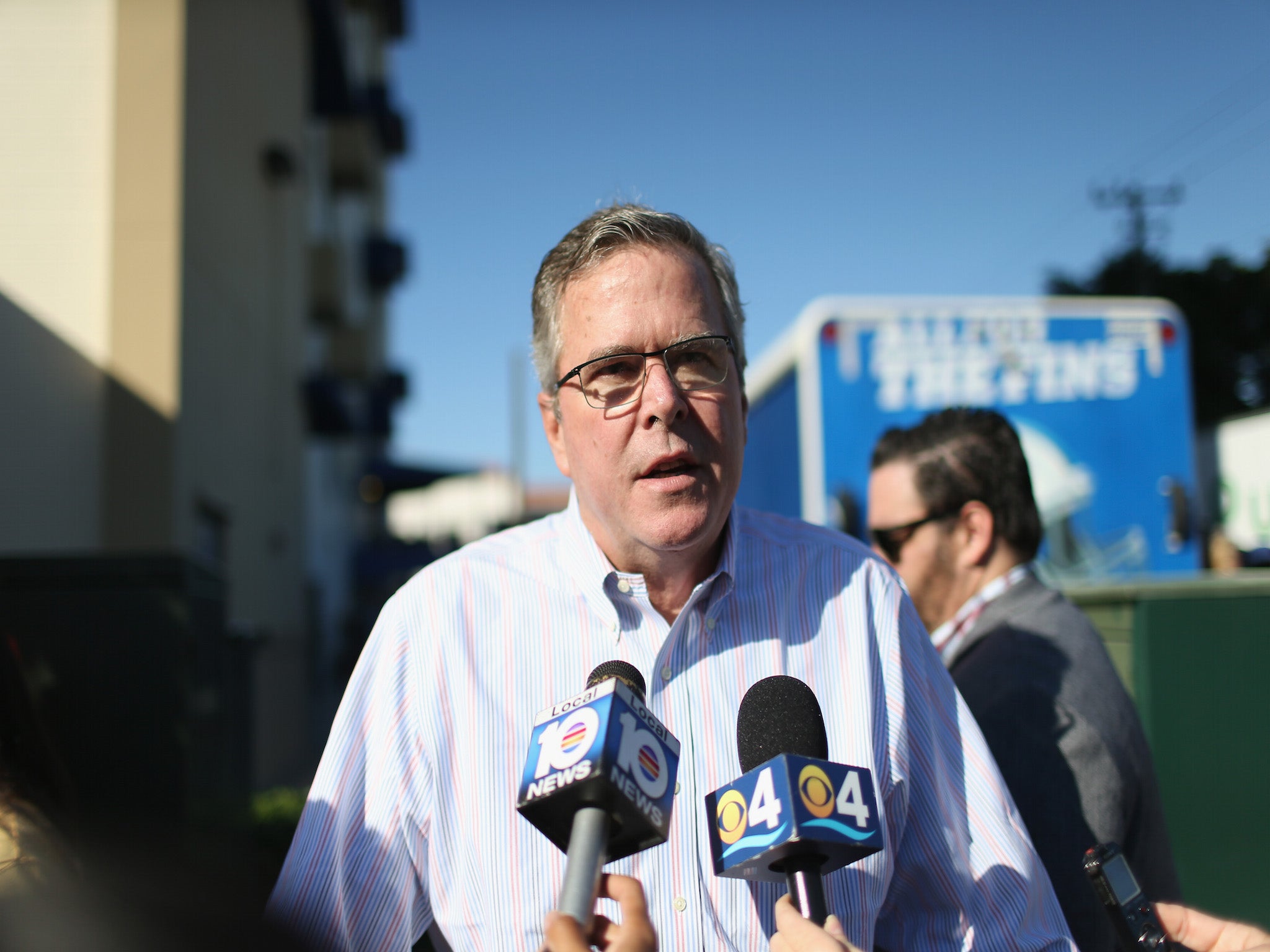 Former Florida Governor Jeb Bush says he is 'actively considering' a run for the White House