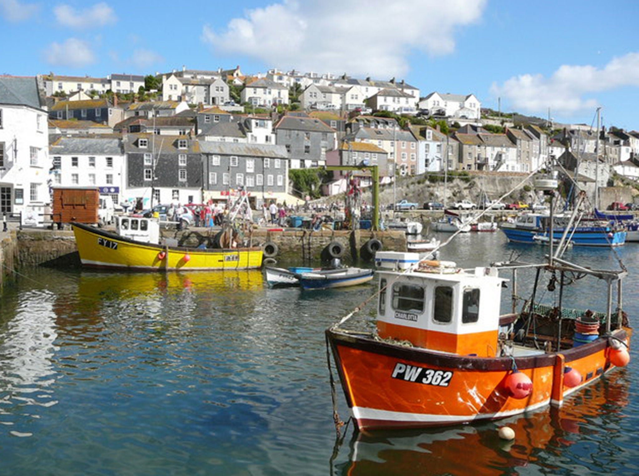 The Mevagissey Harbour