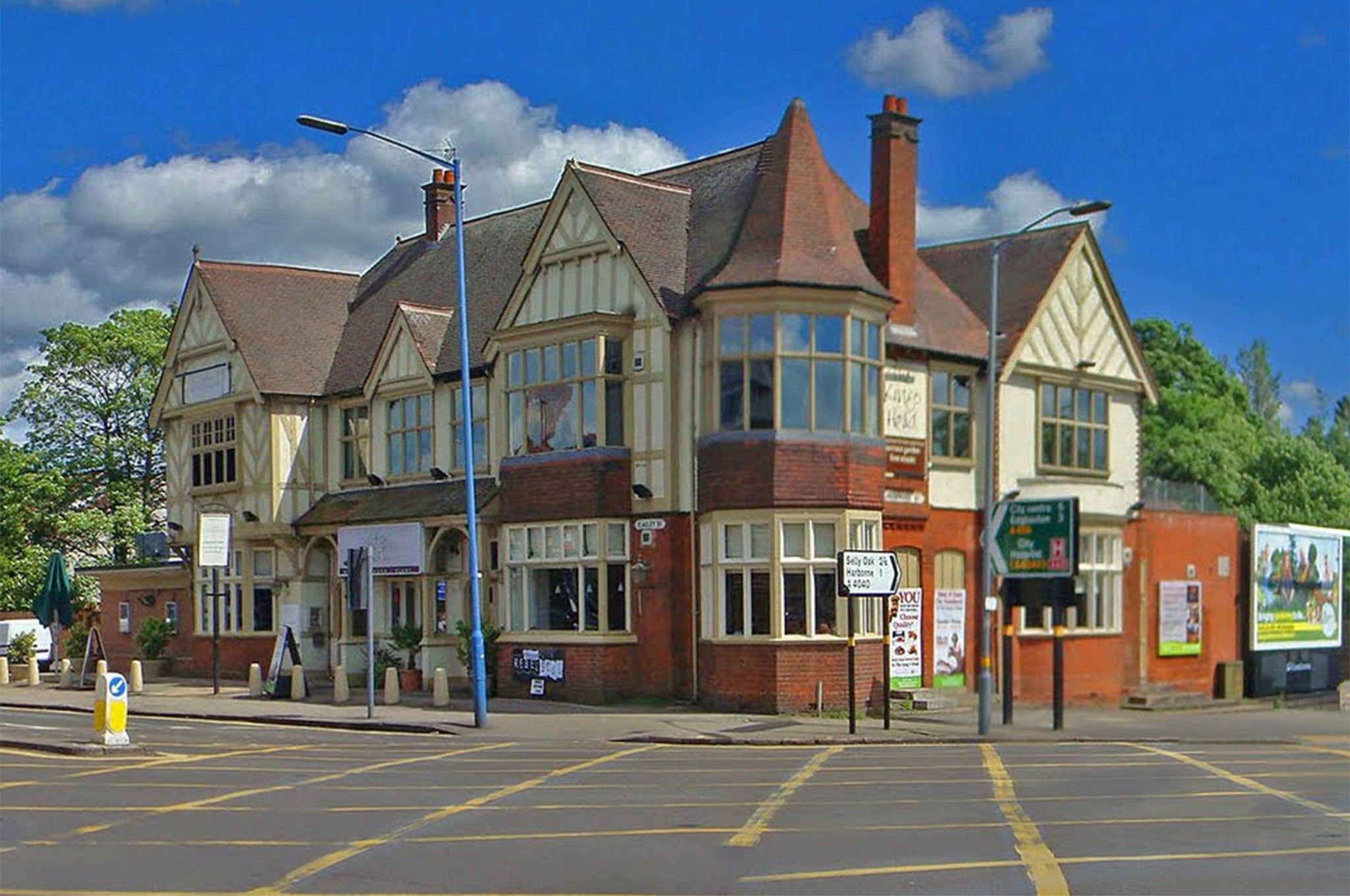 The King's Head pub in Birmingham from which Troy Hitchins, a wheelchair user, was carried out