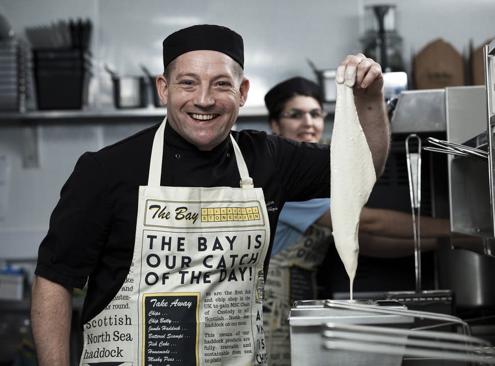 The Bay Fish and Chips in Aberdeenshire is up for Scottish Sustainable Restaurant of the Year and the People's Favourite Award