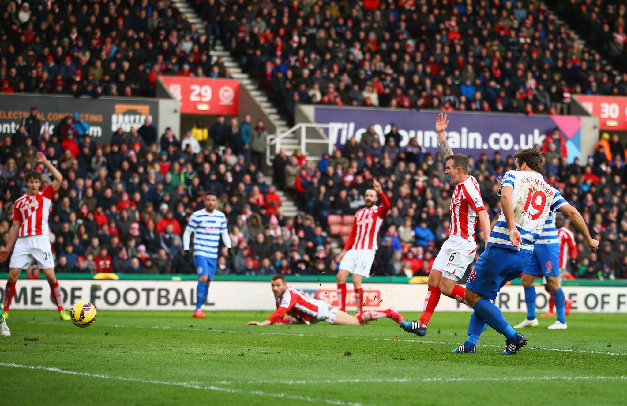 Niko Kranjcar scored QPR's only goal of the day