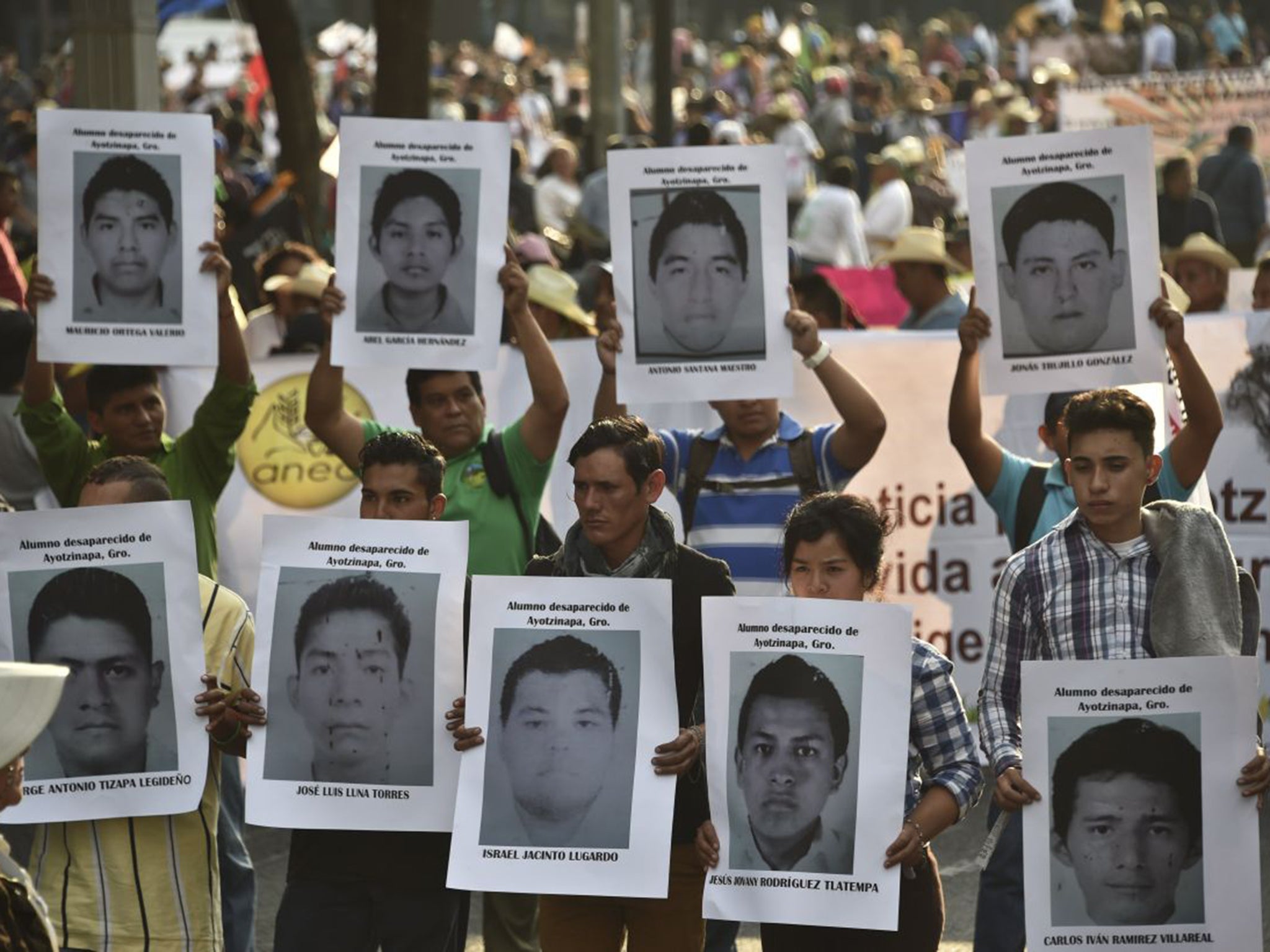 43 students disappeared in Guerrero state last September, and are now feared dead