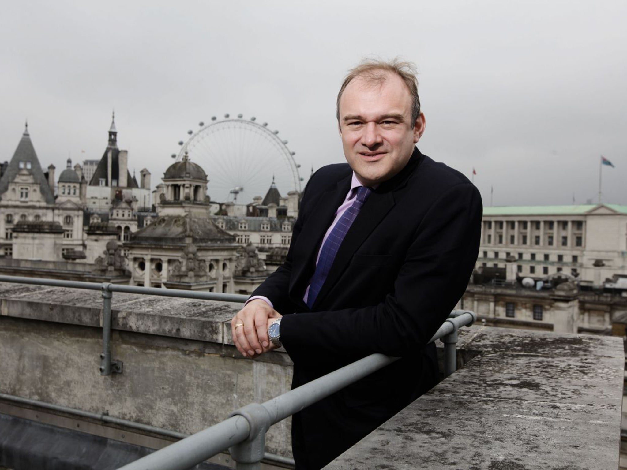 Ed Davey is seen as ‘clever, a reliable liberal and extremely good with people’ (Justin Sutcliffe)
