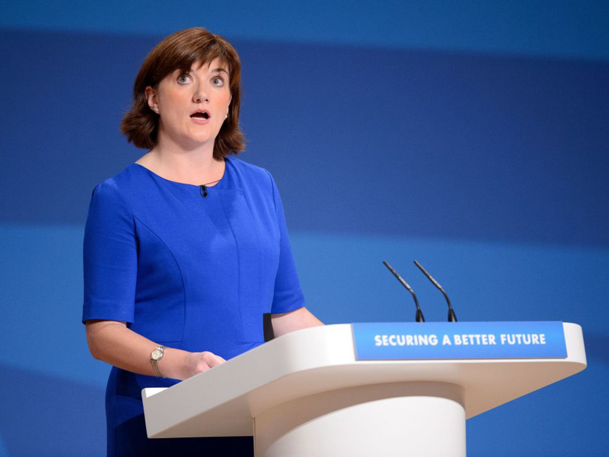 Nicky Morgan has tried to mend fences with angry teachers