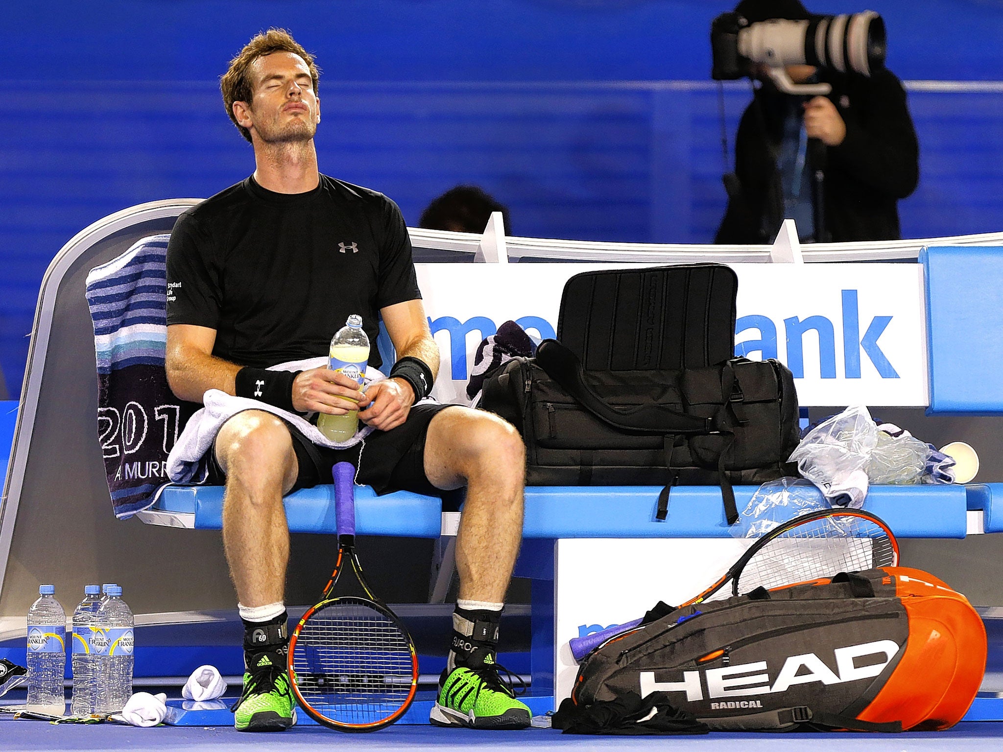 Andy Murray ponders what went wrong after the defeat