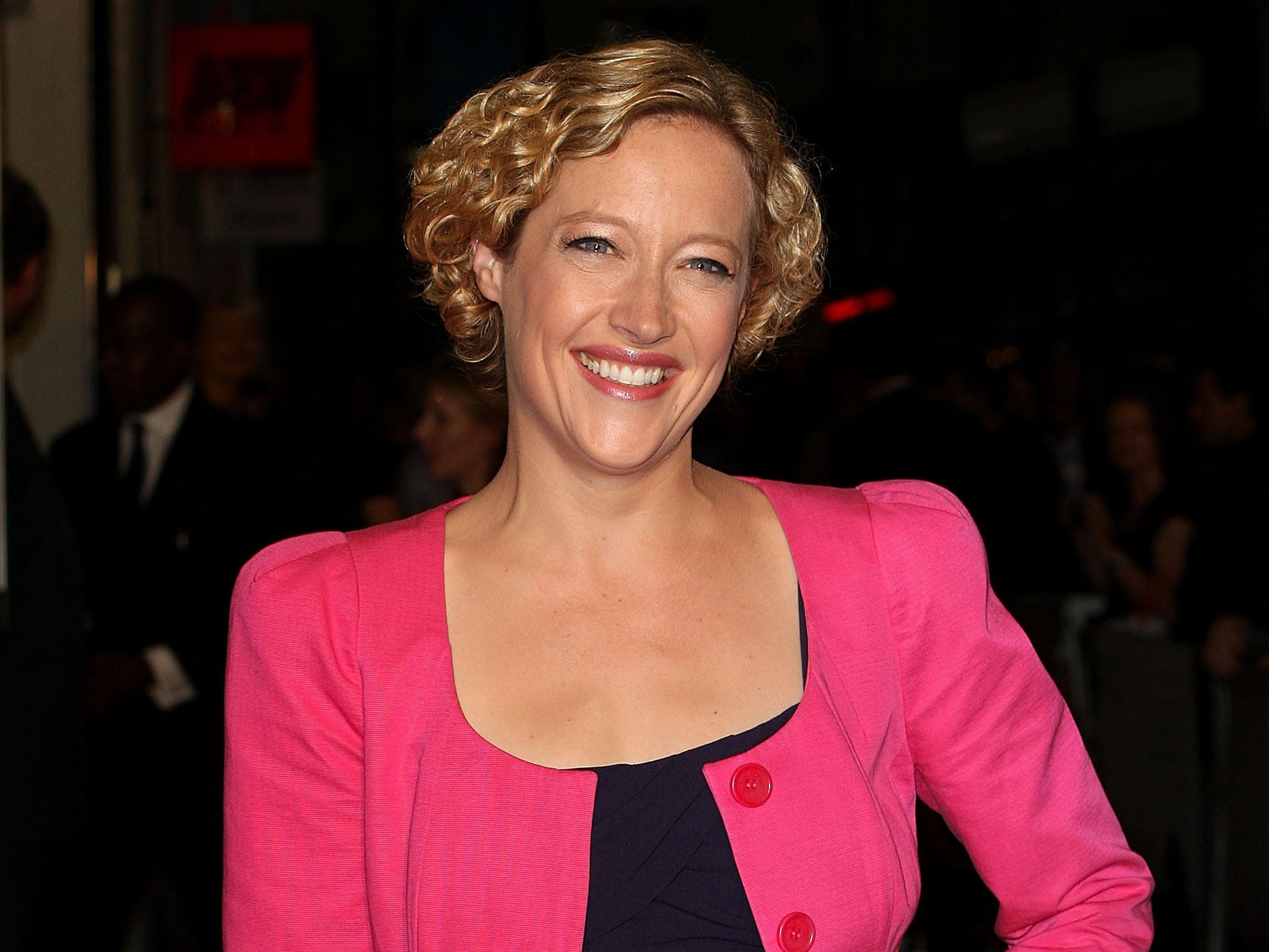 Channel 4 news presenter Cathy Newman labelled a 77% bonus gap 'staggering'