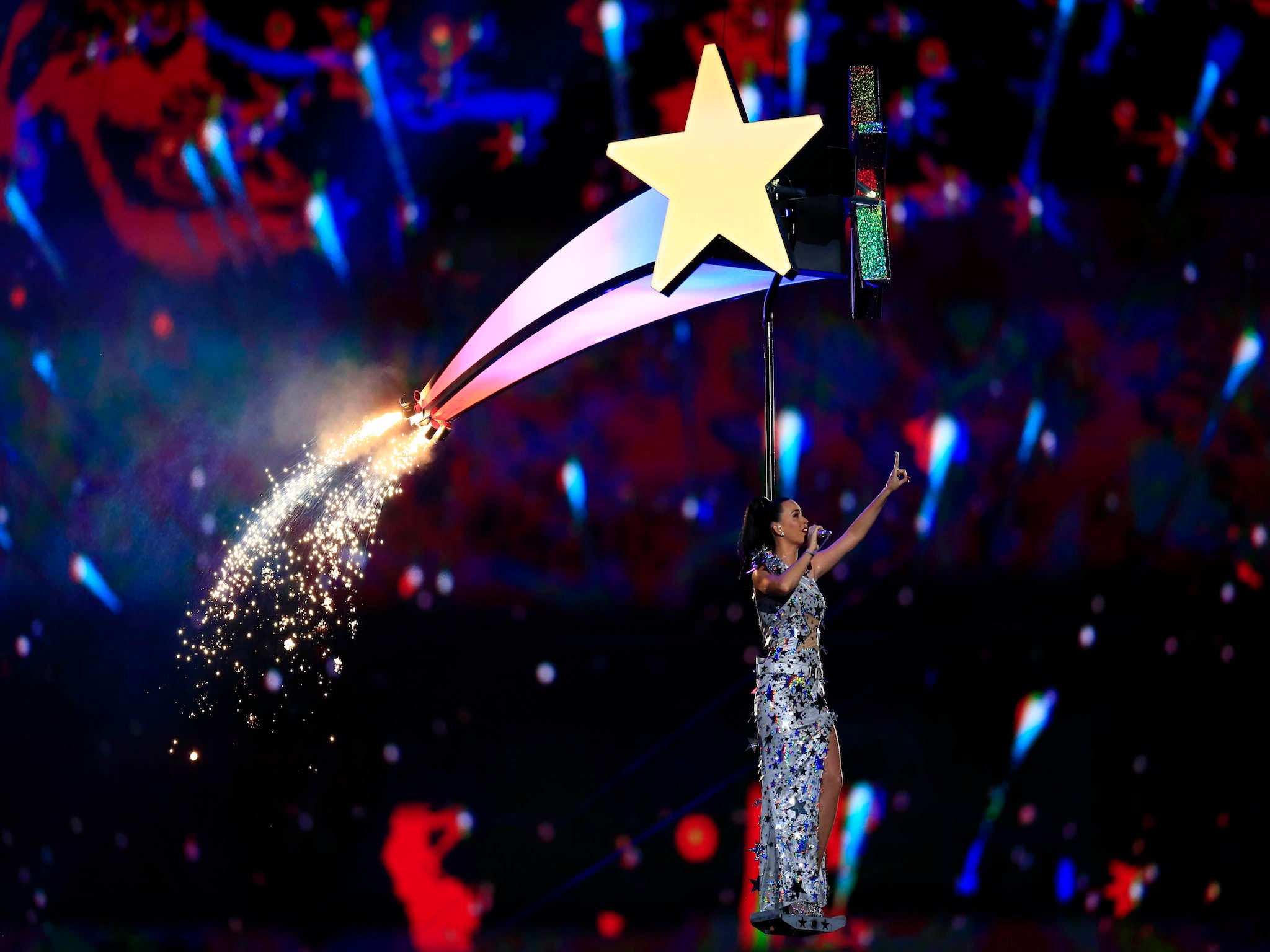 Katy Perry's finale was a dramatic moment