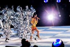 Watch Katy Perry's Super Bowl half-time show