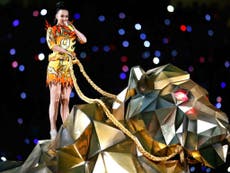 Jeremy Scott designs Katy Perry's Super Bowl outfits