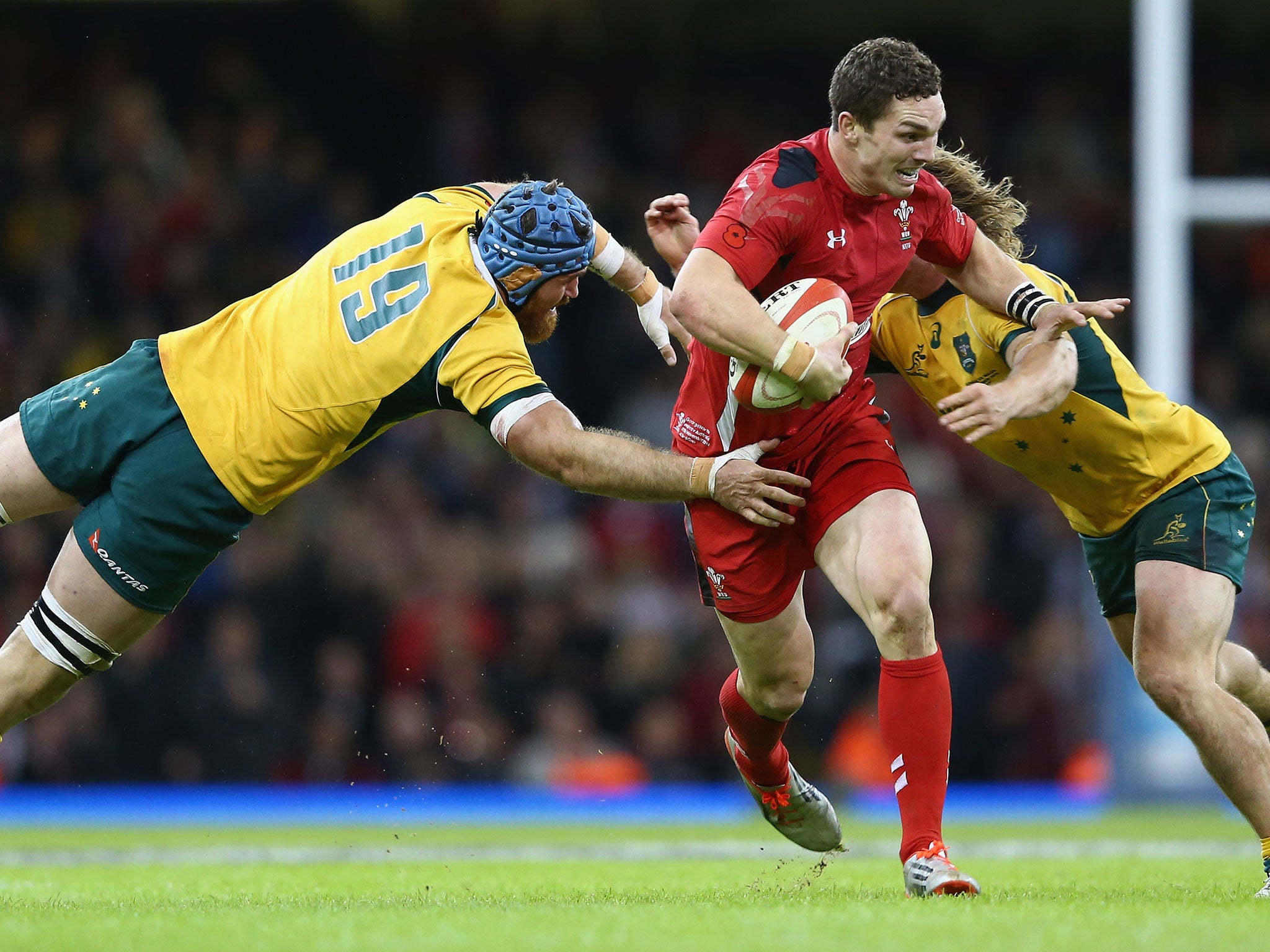 George North returns after missing the win over South Africa
