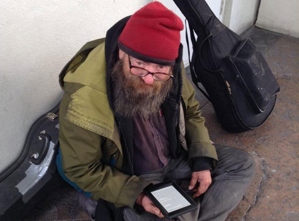Thoughtful Stranger Gives Kindle To Homeless Man Who Repeatedly Read The Same Book The Independent The Independent Thoughtful Stranger Gives Kindle To Homeless Man Who Repeatedly Read The Same Book The Independent The Independent