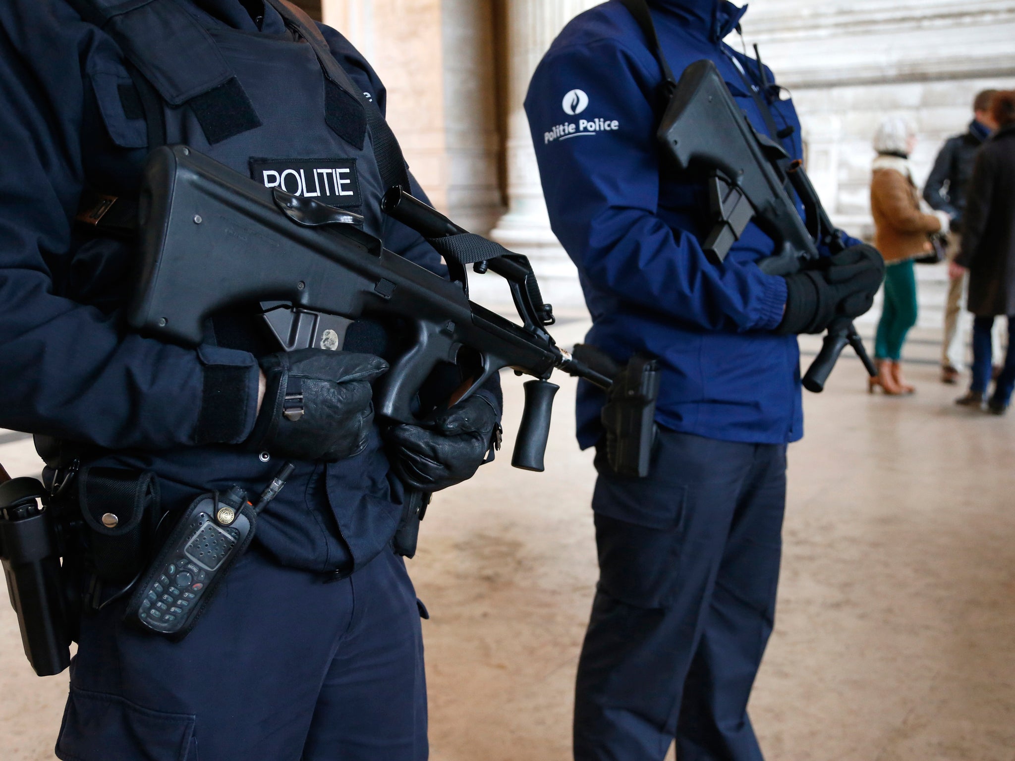 Belgium is on high alert following numerous terror attacks throughout Europe (file photo)