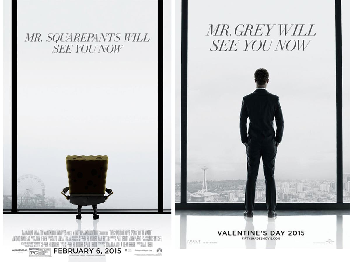 Fifty Shades Of Grey Movie Shown Right Next To Spongebob 2 At Drive In And Traumatises Kids The Independent The Independent