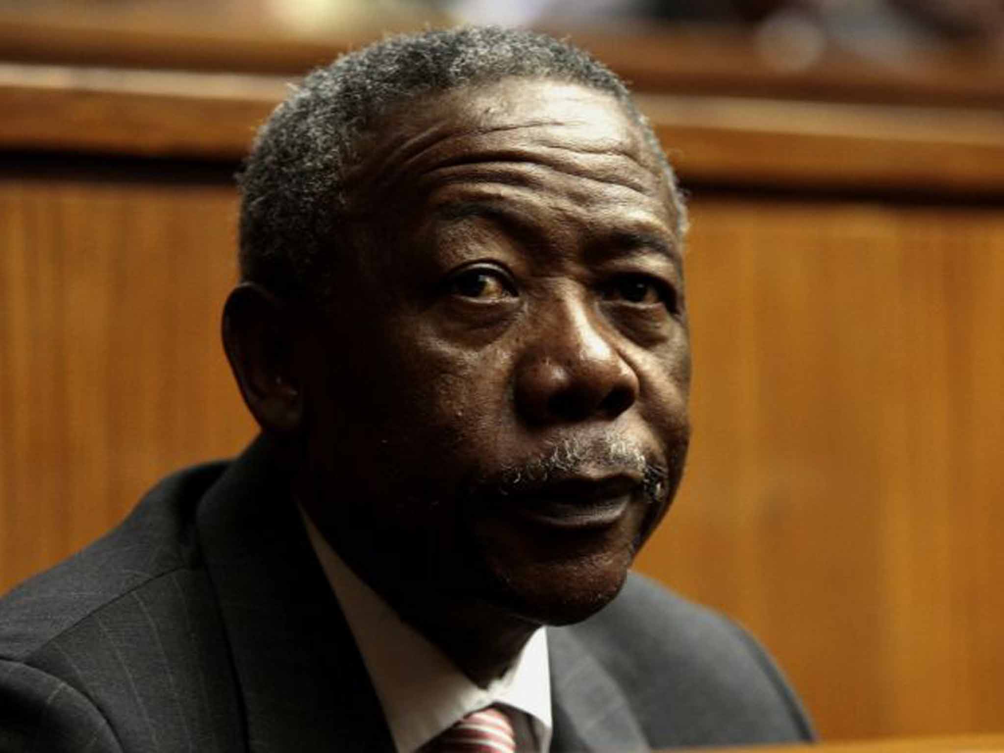 Selebi: sentencing him, the judge quoted his words back to him about fighting crime 'with clean hands'