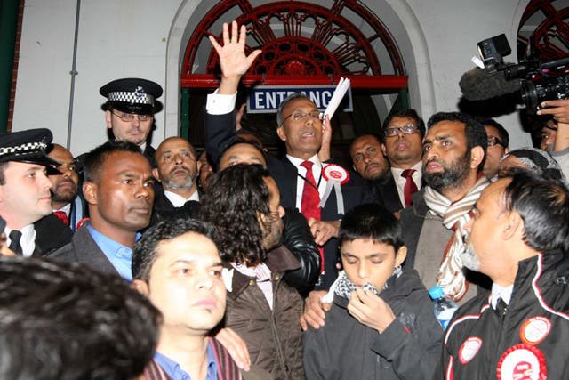 A judge declared Lutfur Rahman's victory in the 2014 Tower Hamlets mayoral election to be void after finding the politician guilty of corrupt practice