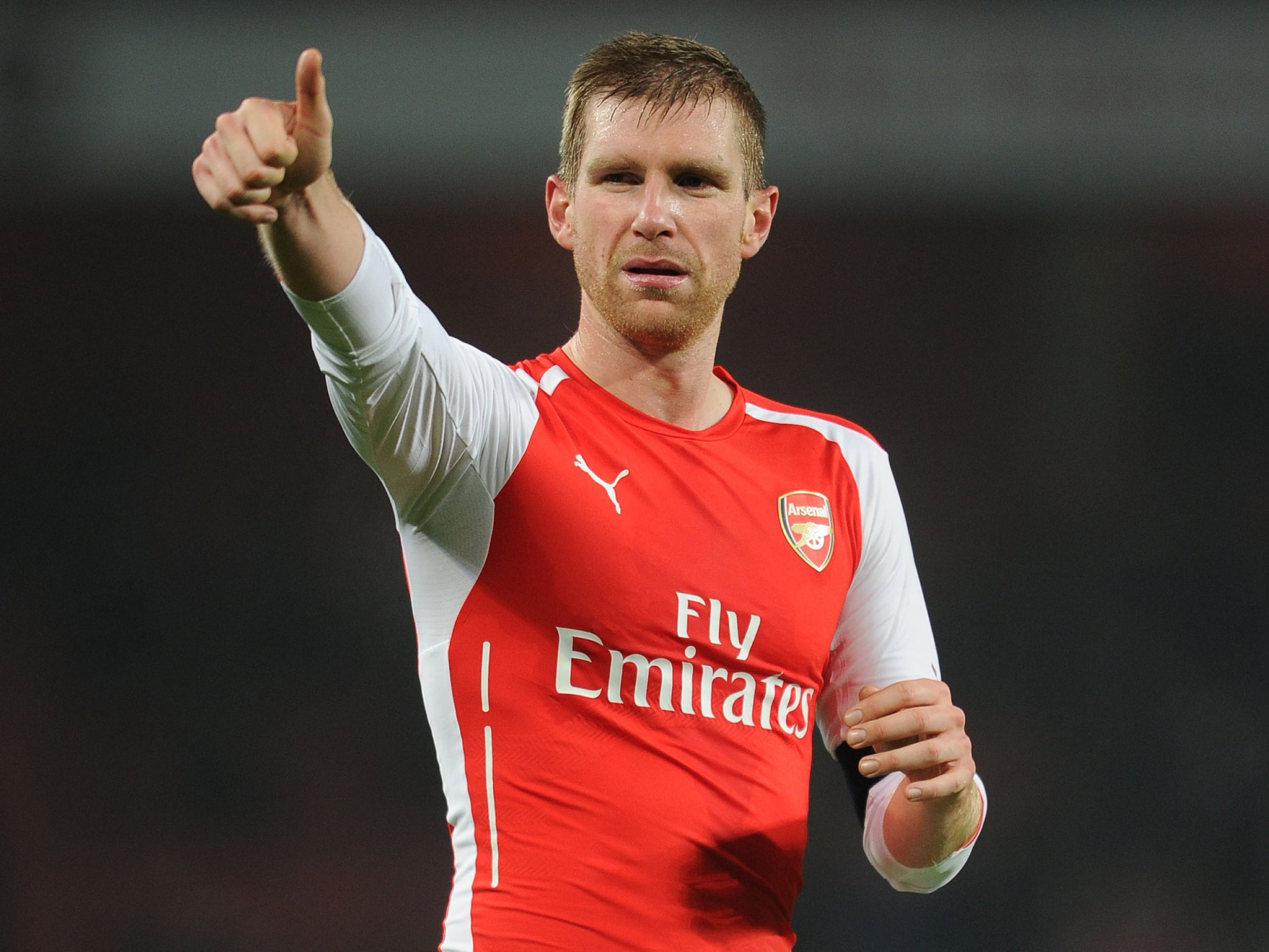 Per Mertesacker says Arsenal’s recent revival started at the back (Getty)
