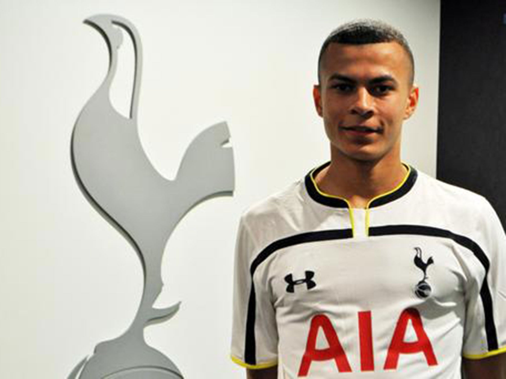 Tottenham announce the signing of 18-year-old Dele Alli