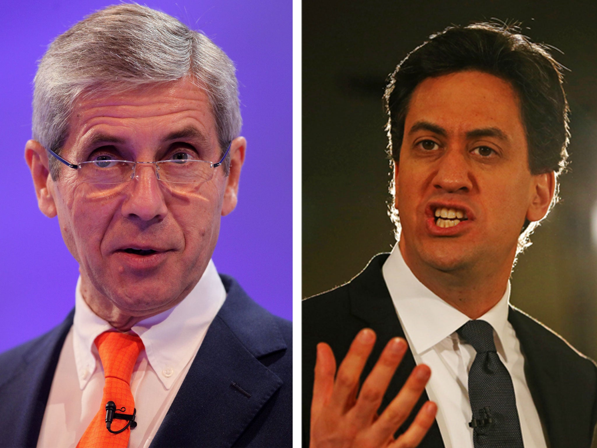 Lord Rose has accused Ed Miliband of dragging the Labour party back to the Seventies