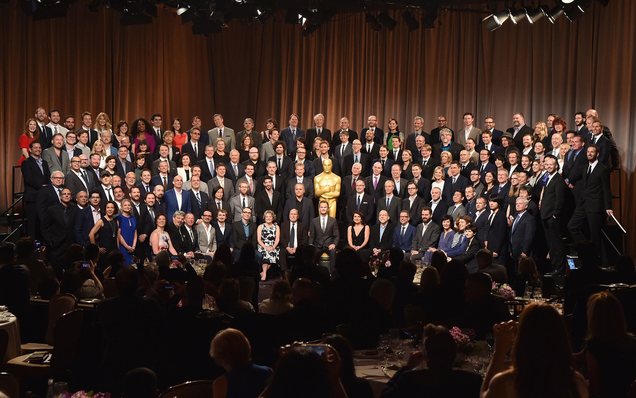 The 2015 Oscar nominees attend the annual Academy Awards luncheon in Hollywood