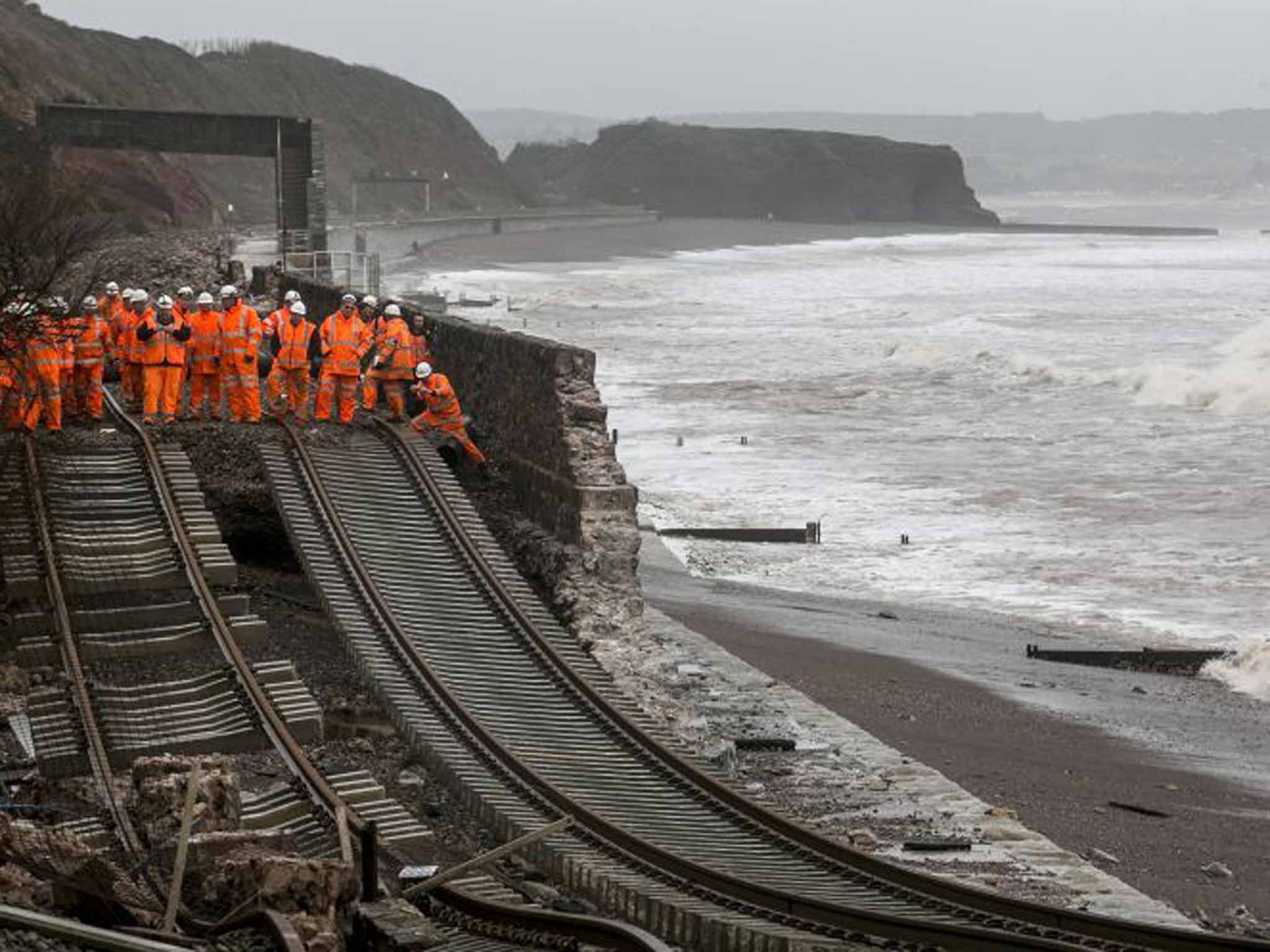 The line immediately after the storm