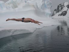 UN hails swimmer’s ‘Speedo diplomacy’ for protecting Antarctic