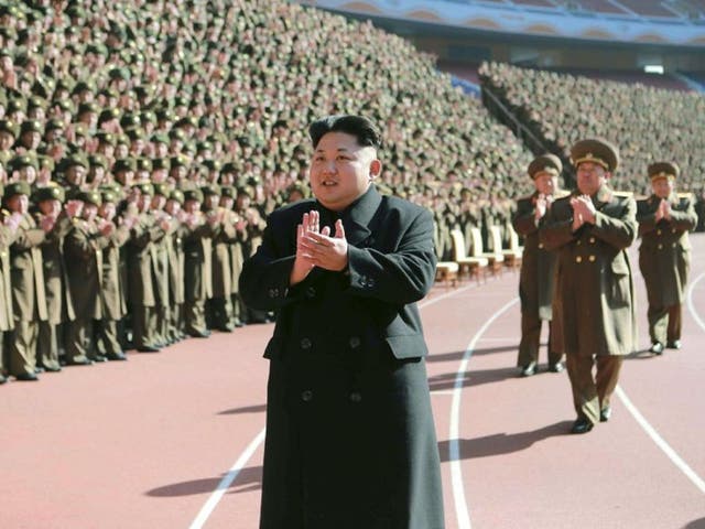 <p>North Korean leader Kim Jong-un</p>