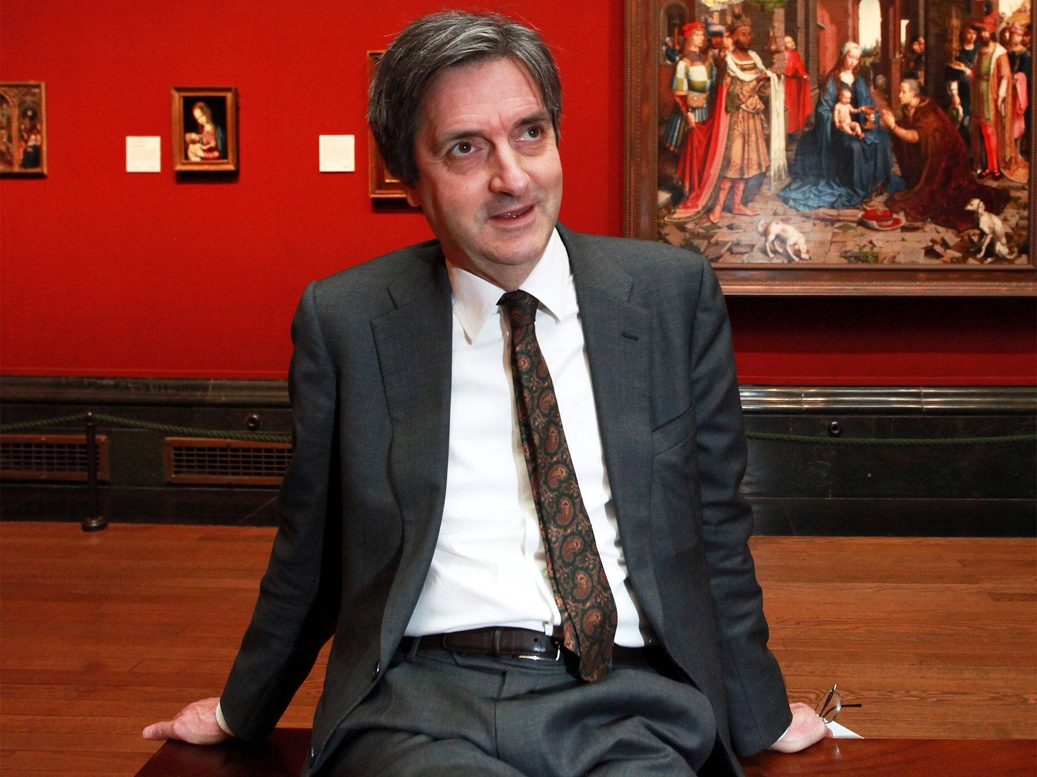 National Gallery director Nicholas Penny was heckled at a recent staff meeting