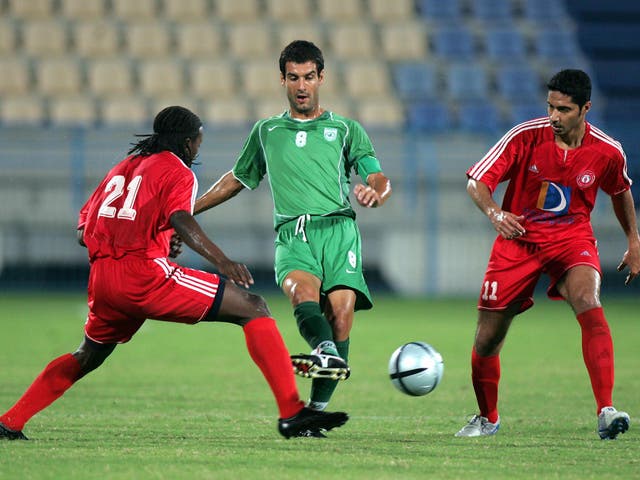 Guardiola played in Qatar for Al-Ahli at the end of his career
