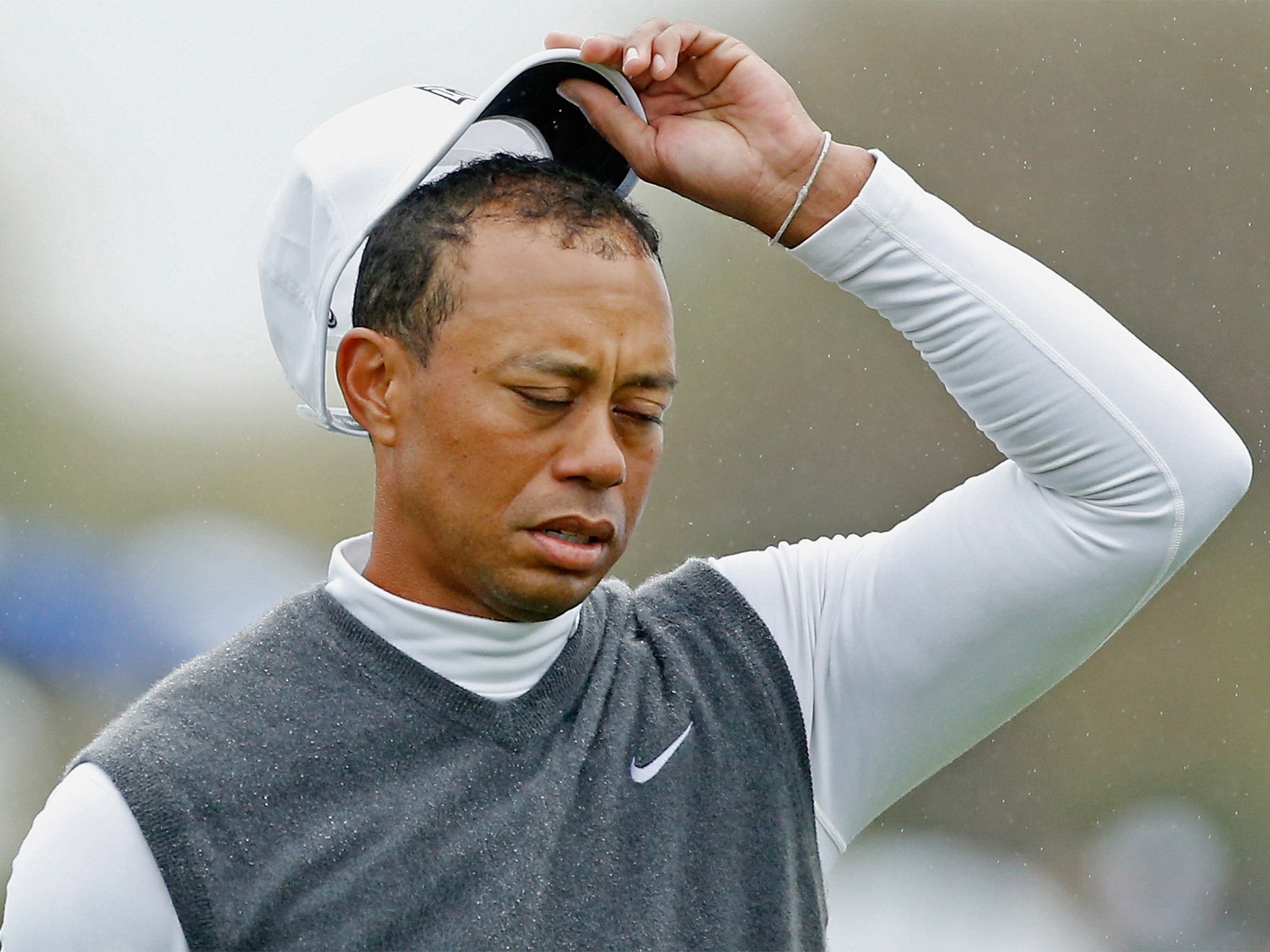Tiger Woods has slipped out of the world top 50 for only the second time in his career