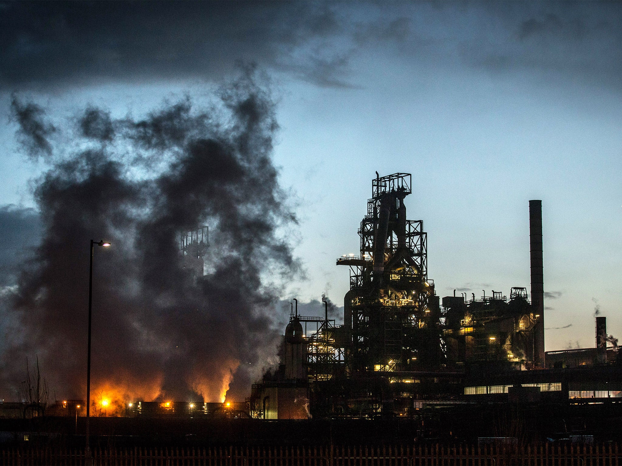 The Tata plant at Port Talbot provides employment for much of the local community.