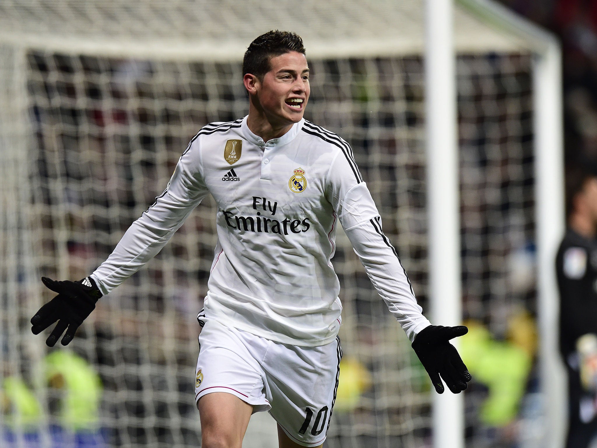 James Rodriguez injury: Real Madrid forward ruled out for up to two months  after breaking bone in his foot | The Independent | The Independent